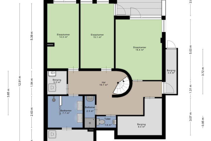 Plattegrond – Mariamunster 53, Berg En Terblijt
