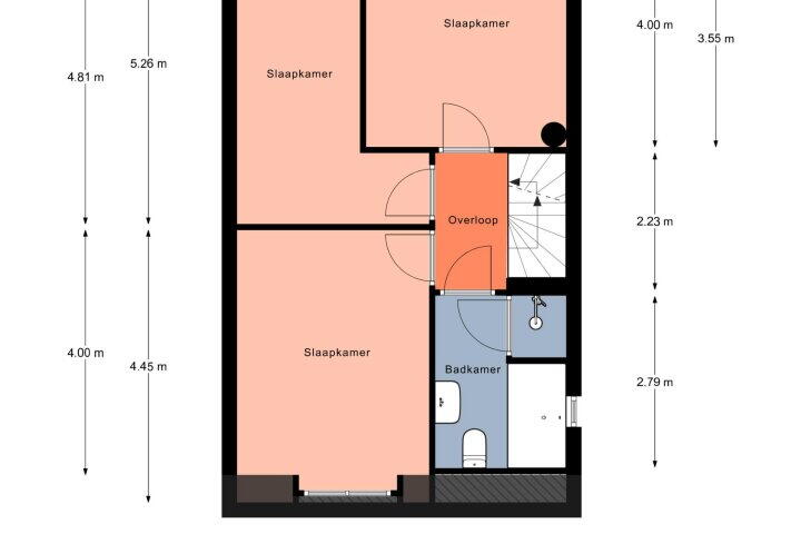 Plattegrond – Maria Zegwaart-de Korte erf 6, Heerhugowaard