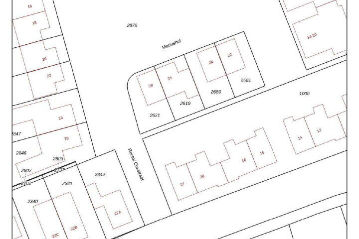 Plattegrond – Mariushof 26, Heide