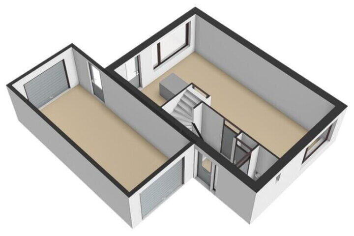 Plattegrond – Mariushof 26, Heide