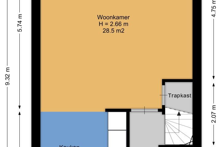 Plattegrond – Markeboek 36, Ommen