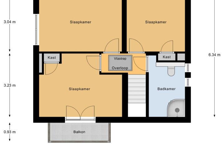 Plattegrond – Markt 5, Brunssum