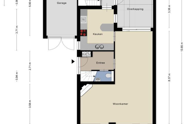 Plan – Marktpad 7, Nederasselt