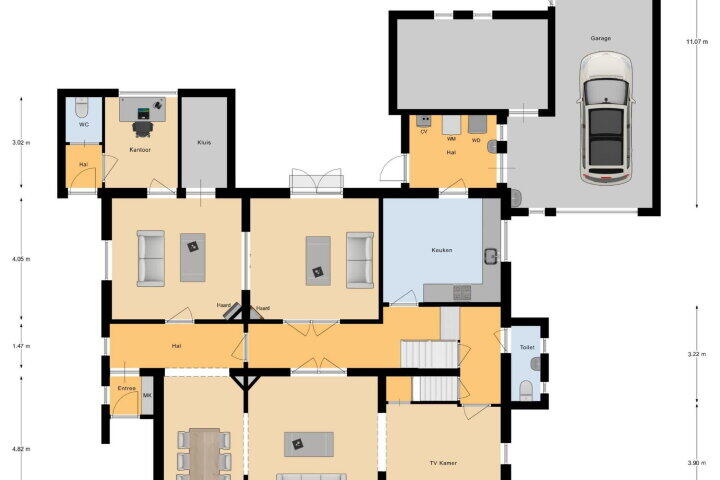 Plattegrond – Marktstraat 5, Echt