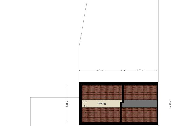 Plattegrond – Marktstraat 28 A, Beek
