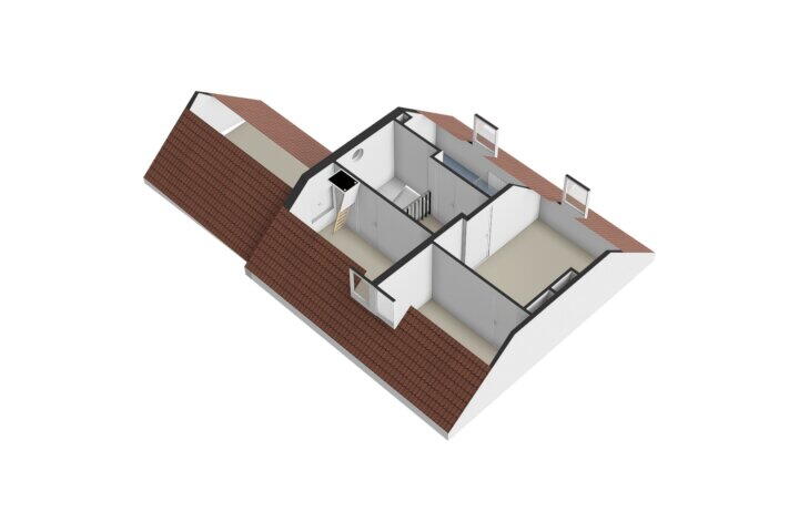 Plattegrond – Marktstraat 28 A, Beek