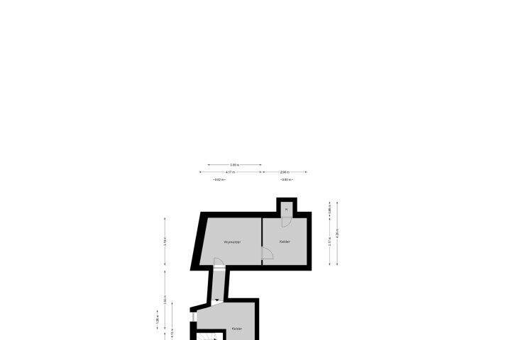 Plattegrond – Marktstraat 28 A, Beek