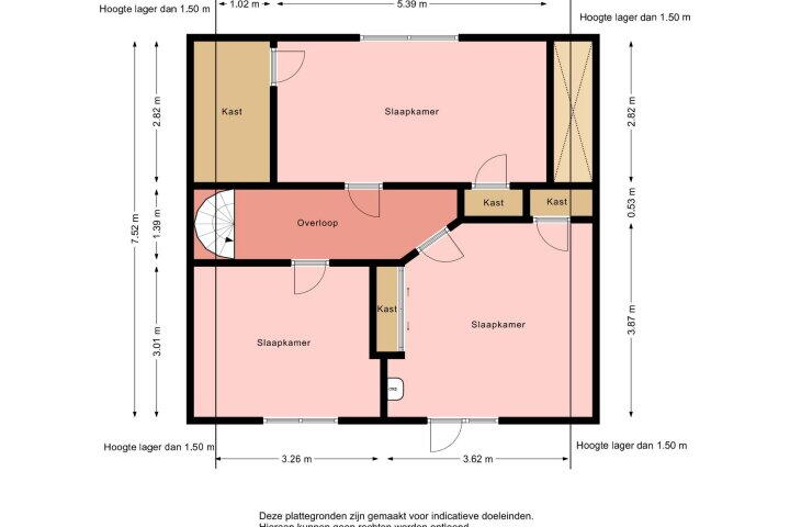 Plattegrond – Marktweg 3, Oudeschoot