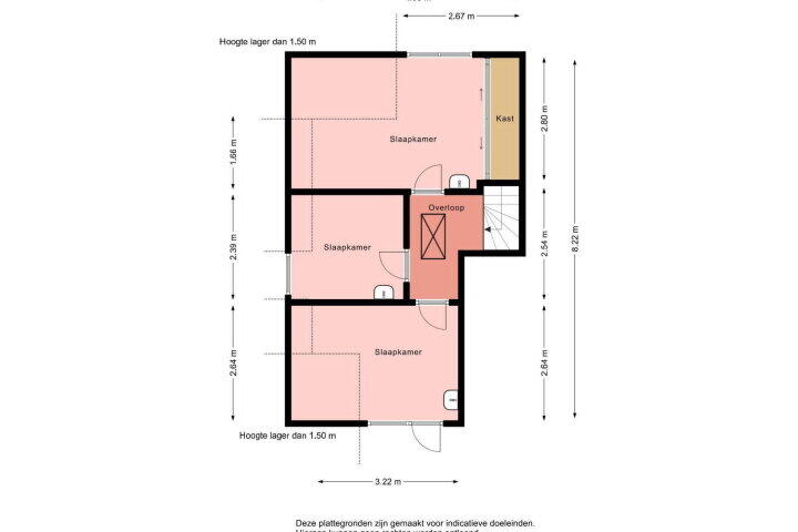 Plattegrond – Marktweg 42, Oudeschoot