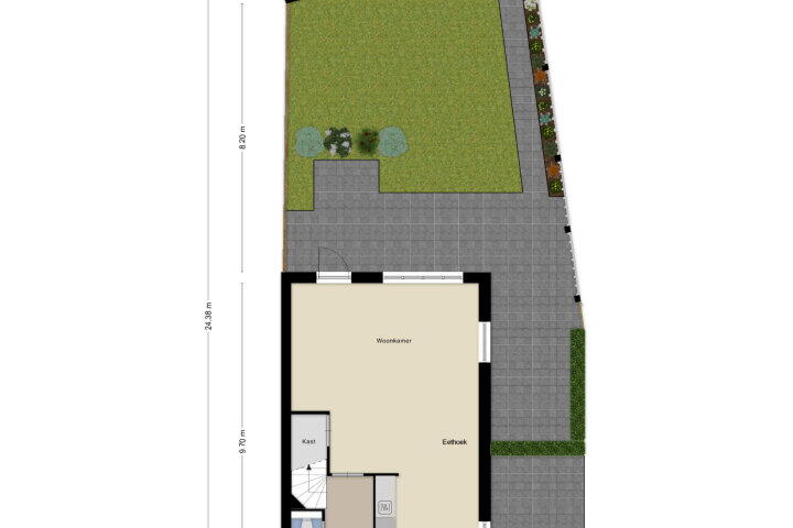 Plattegrond – Marskramer 11, Wijchen
