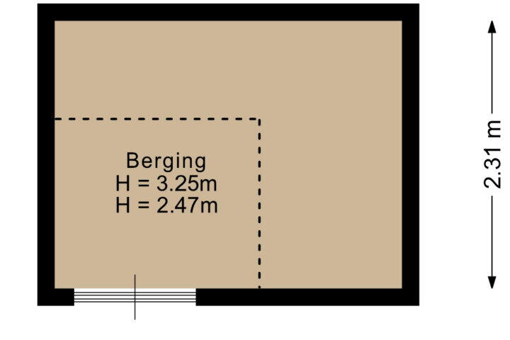 Plattegrond – Marskramer 110, Wijchen
