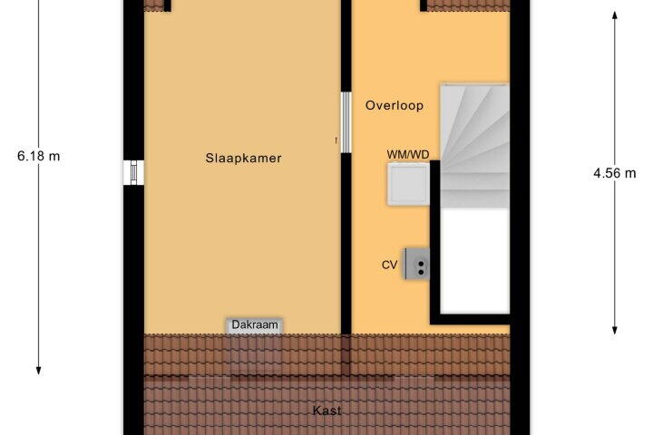 Plattegrond – Marskramer 117, Wijchen