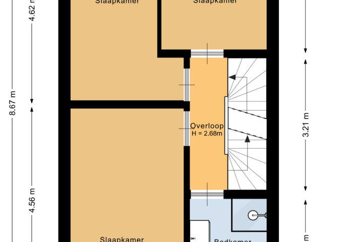 Plattegrond – Marskramer 118, Wijchen