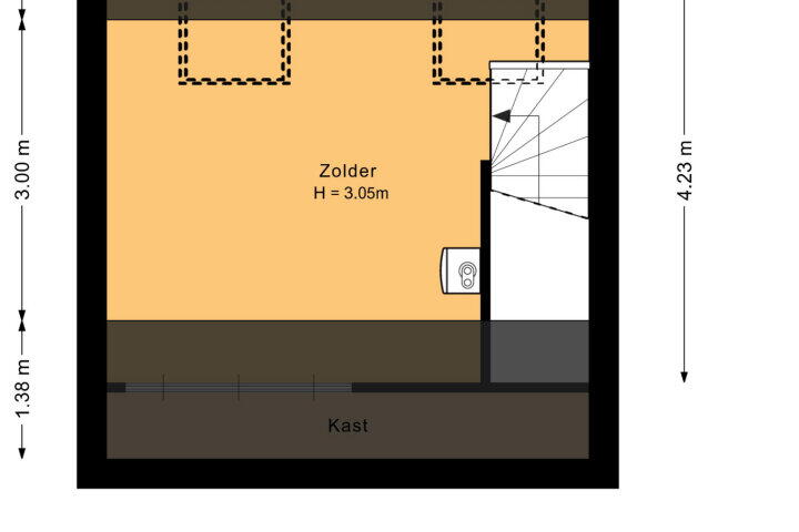 Plattegrond – Marskramer 118, Wijchen