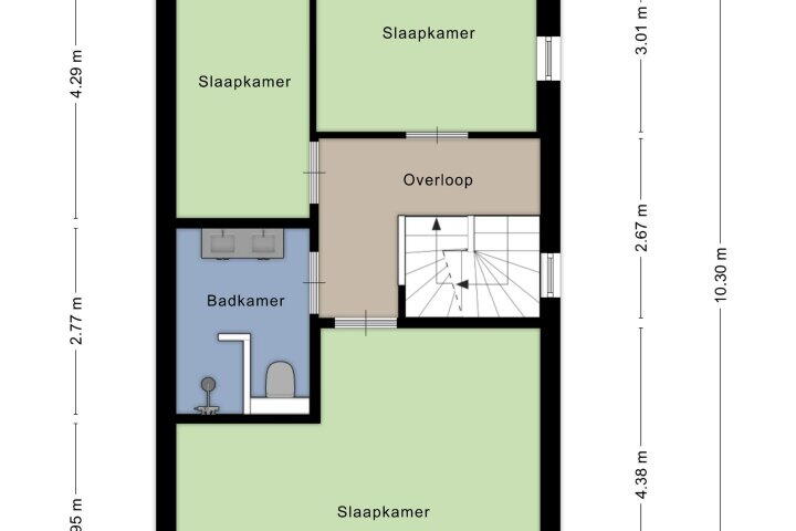 Plattegrond – Marskramer 23, Wijchen