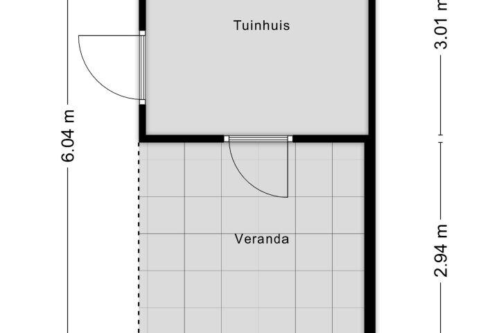 Plattegrond – Marskramer 23, Wijchen
