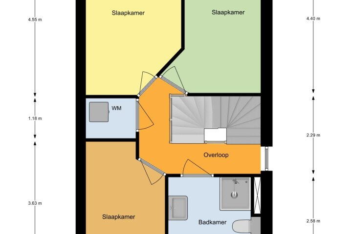 Plattegrond – Marskwartier 14, Emmen