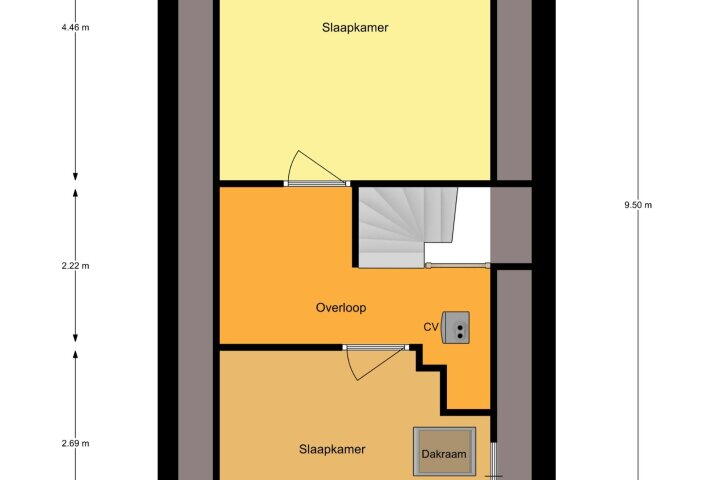 Plattegrond – Marskwartier 14, Emmen