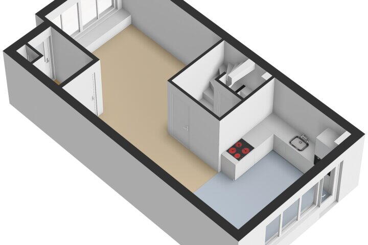 Plattegrond – Martin Luther Kingstraat 32, Vlissingen