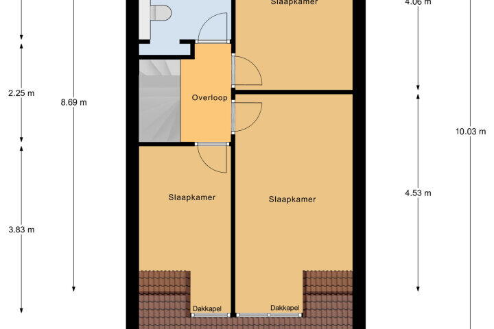 Plattegrond – Martin Luther Kingstraat 32, Vlissingen