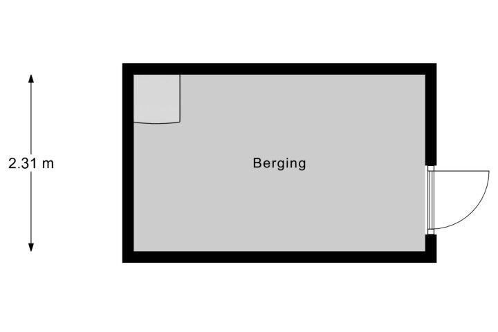 Plattegrond – Martin Luther Kingstraat 32, Vlissingen