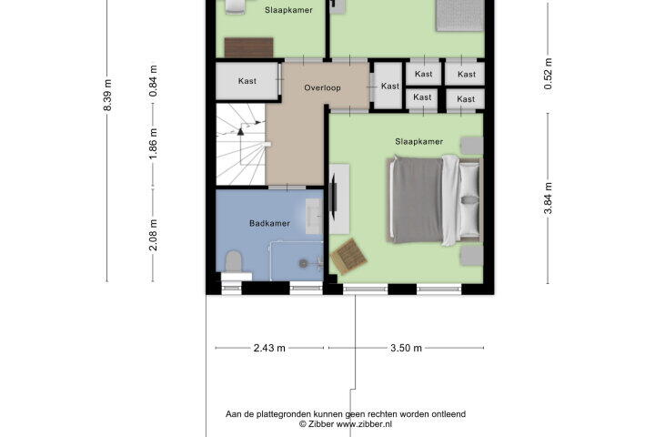 Plattegrond – Mathildadonk 14, Roosendaal