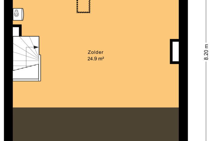 Plattegrond – Matthijs Kiersstraat 22, Steenwijk