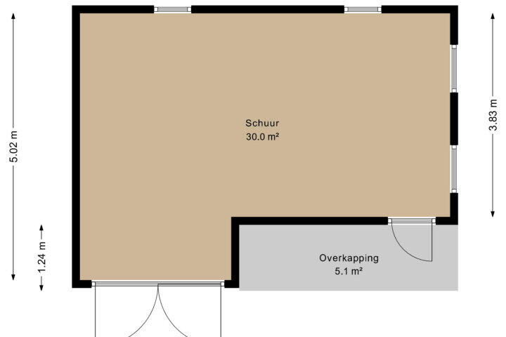 Plattegrond – Matthijs Kiersstraat 22, Steenwijk