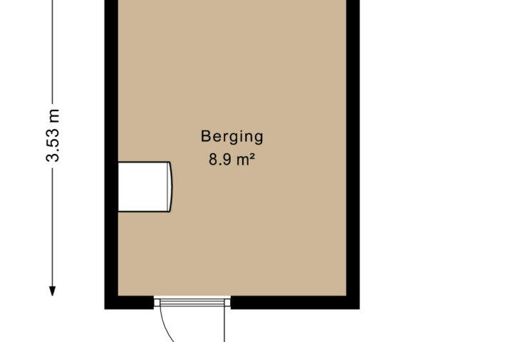 Plattegrond – Matthijs Kiersstraat 22, Steenwijk