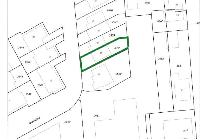 Plattegrond – Mauritshof 85, Vriezenveen