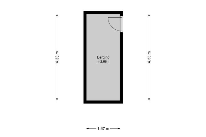 Plattegrond – Max Havelaarlaan 399, Amstelveen