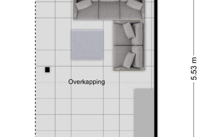 Plattegrond – Maximalaan 48, Oud Gastel