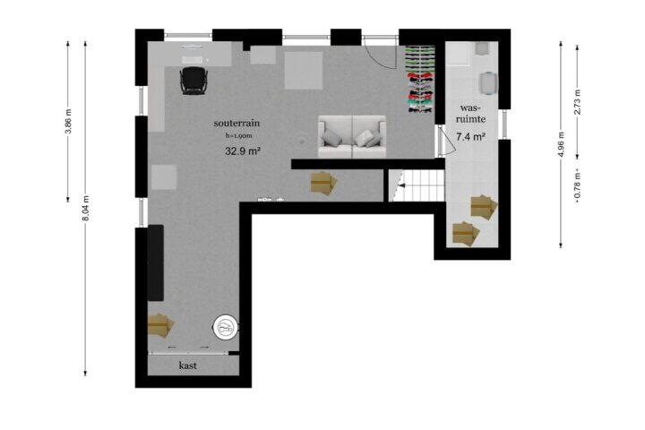 Plattegrond – M.C.Verloopweg 29, Leersum