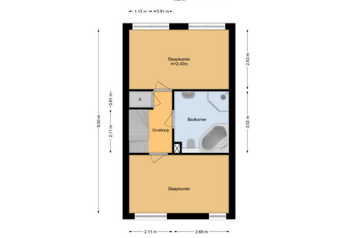Plattegrond – Medeaschouw 30, Zoetermeer
