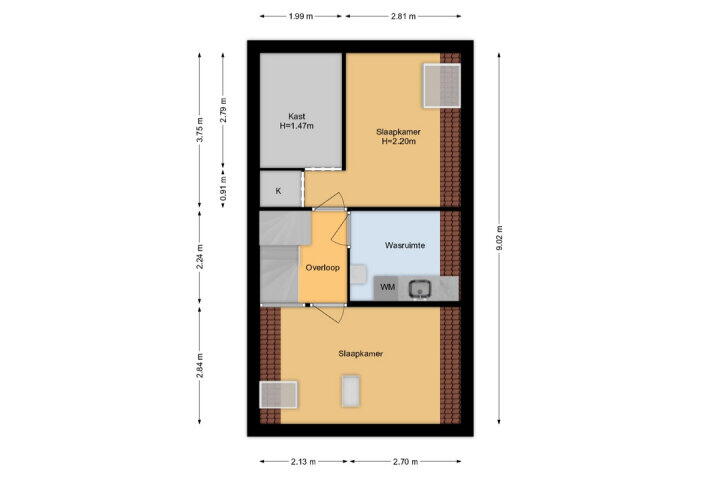 Plattegrond – Medeaschouw 30, Zoetermeer