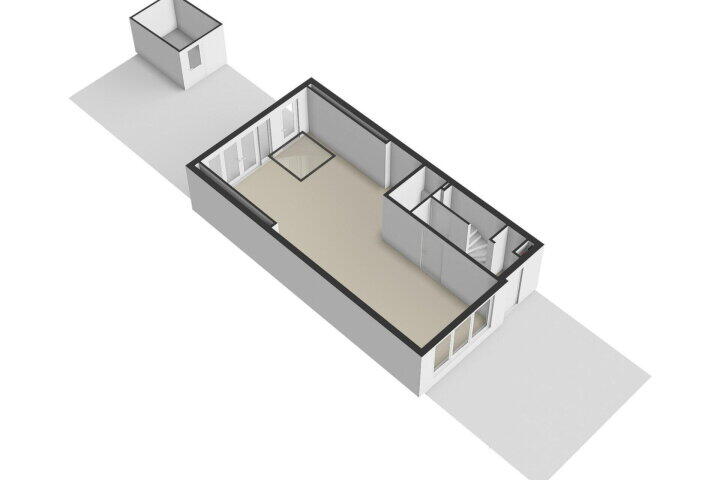 Plattegrond – Meelbeslaan 22, Amstelveen