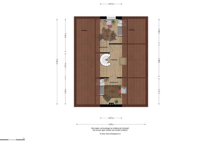 Plattegrond – Meent 16, Breda