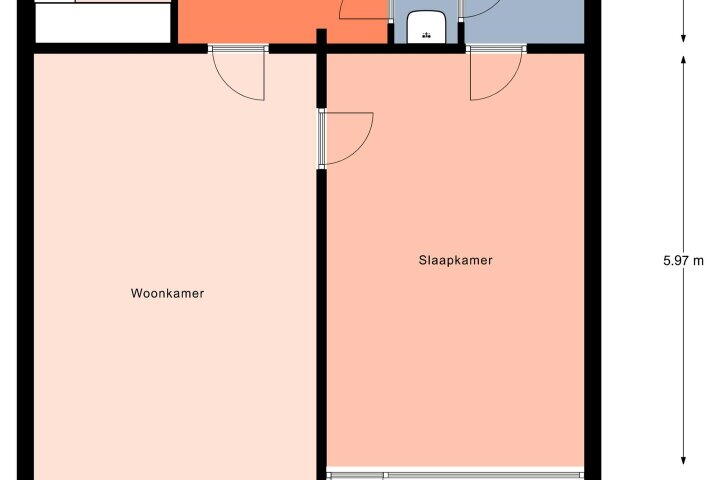 Plattegrond – Meent 84, Norg