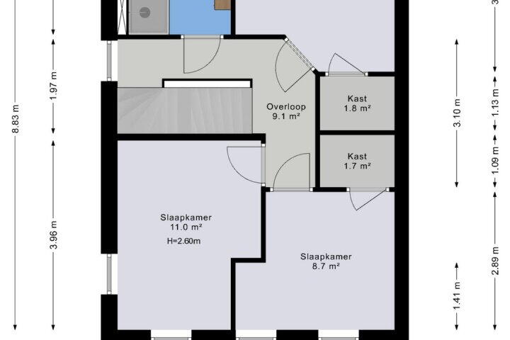 Plattegrond – Meerkoet 3, Emmer-Compascuum
