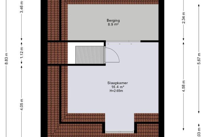 Plattegrond – Meerkoet 3, Emmer-Compascuum