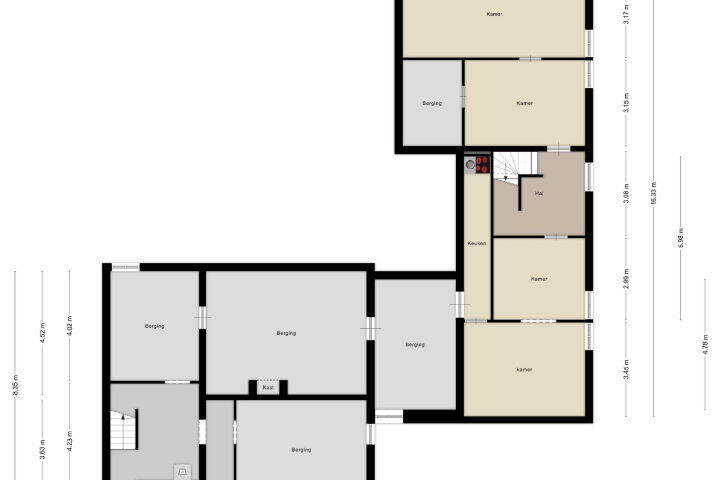 Plattegrond – Meerkoetstraat 2, Wijchen