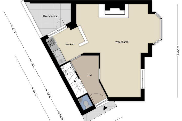 Plattegrond – Meerssenerweg 251, Maastricht