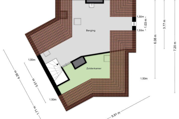 Plattegrond – Meerssenerweg 251, Maastricht