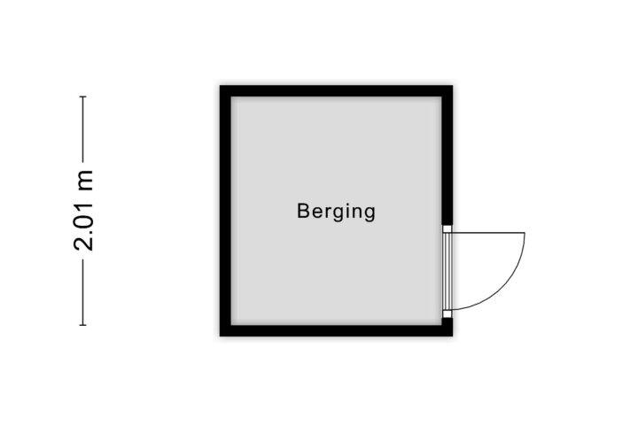 Plattegrond – Meerstraat 36 A, Beverwijk
