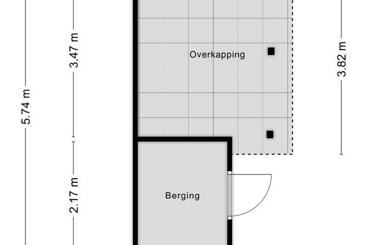 Plattegrond – Meertensweg 10, Gieterveen