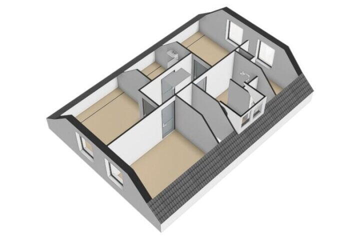 Plattegrond – Meester Achtenstraat 14, Hegelsom