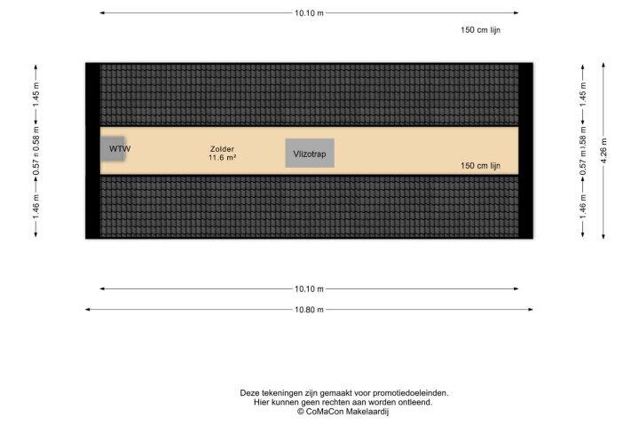 Plattegrond – Meester Achtenstraat 14, Hegelsom
