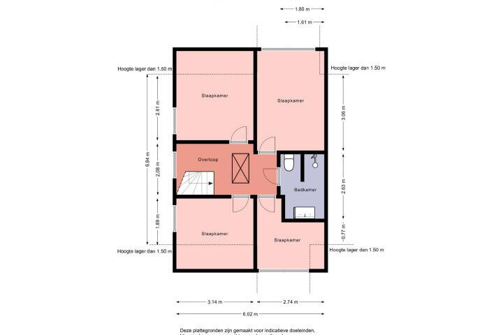 Plattegrond – Meester Baasstraat 6, De Blesse