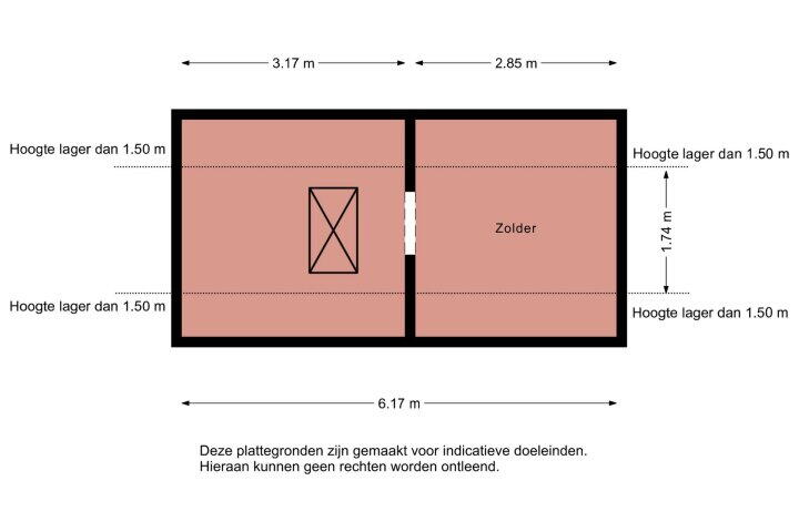 Plattegrond – Meester Baasstraat 6, De Blesse