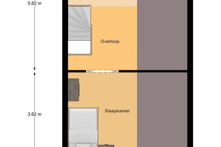 Plattegrond – Meester Delhoofenstraat 21, Heel